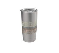 Retrò Valle Verde Arizona Bicchiere termico in acciaio inox doppia parete