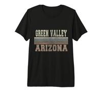 retrò Valle Verde Arizona Maglietta Premium