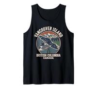 Retro Vancouver Island Orcas Salmone British Columbia Canada Canotta