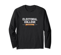Retro Varsity Tipografia Politica Arte Maglia a Manica