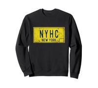 Retro Vecchia Scuola New York Hardcore NYHC Punk Rock Musica NYC Felpa