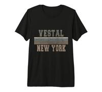 Retro Vestale New York Maglietta Premium