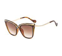 Retro Viaggio Uv400 Occhiali Popolare Tendenza Metallo Vintage Per Le Donne Occhiali Da Sole Nero Cat Eye Occhiali Da Sole Signore Guida Shades,le 2026
