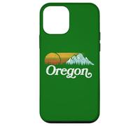 Retro Vibe Oregon Sweatshirt Vintage Mountains & Sun Custodia per iPhone 12 mini