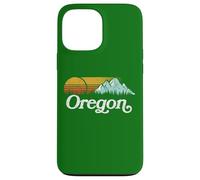 Retro Vibe Oregon Sweatshirt Vintage Mountains & Sun Custodia per iPhone 13 Pro Max