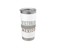 Retro Victoria Messico Bicchiere termico in acciaio inox doppia parete