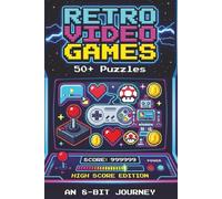 Retro Video Games Word Search Puzzle Book: A Nostalgic Puzzle Book for Retro Video Game Lovers