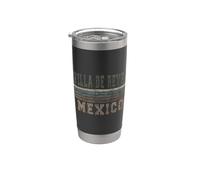 Retro Villa de Reyes Messico Bicchiere termico in acciaio inox doppia parete