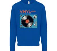 Rétro Vinile Records Giradischi Musica Dj Bambini Felpa Maglione