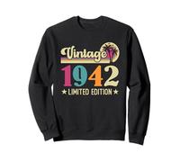 Retro Vintage 1942 Limited Edition 1942 Birthday Felpa