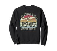 Retro Vintage 1949 Edizione Limitata 77° Compleanno Felpa