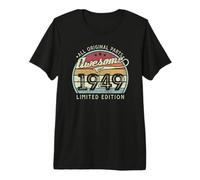 Retro Vintage 1949 Edizione Limitata 77° Compleanno Maglietta Premium