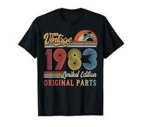 Retro Vintage 1983 42nd Birthday - 42 Years Old Classic Maglietta