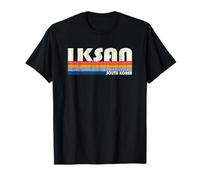 Retro Vintage 70s 80s Style Iksan, Corea del Sud Maglietta