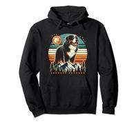 Retro Vintage Bovaro del Bernese Felpa con Cappuccio
