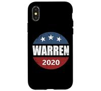 Retro Vintage Election Campaign Elizabeth Warren 2020 Custodia per iPhone X/XS