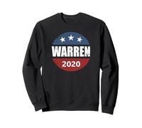 Retro Vintage Election Campaign Elizabeth Warren 2020 Felpa