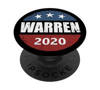 Retro Vintage Election Campaign Elizabeth Warren 2020 PopSockets PopGrip Adesivo