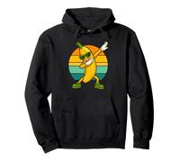 Retro Vintage Funny Banana Dab Dance Banana Fruit Dancing Felpa con Cappuccio