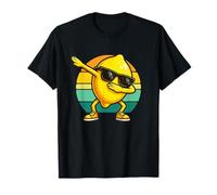 Retro Vintage Funny Lemon Dab Dance Lemon Dancing Maglietta