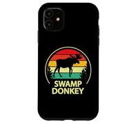 Retro Vintage Funny Swamp Donkey Moose Custodia per iPhone 11