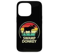 Retro Vintage Funny Swamp Donkey Moose Custodia per iPhone 13 Pro