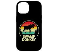 Retro Vintage Funny Swamp Donkey Moose Custodia per iPhone 14