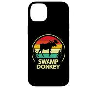 Retro Vintage Funny Swamp Donkey Moose Custodia per iPhone 14 Plus