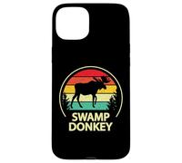 Retro Vintage Funny Swamp Donkey Moose Custodia per iPhone 15 Plus