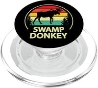 Retro Vintage Funny Swamp Donkey Moose PopSockets PopGrip per MagSafe