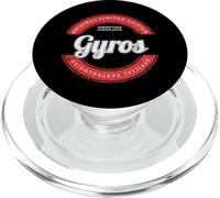 Retro Vintage Gyros Lovers Greco Gyro PopSockets PopGrip per MagSafe