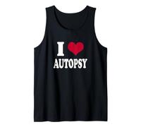 Retro Vintage I Heart Autopsy Canotta