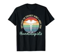 Retro Vintage Medical Symbol Hematologist Maglietta