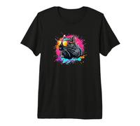 Retro Vintage Pet Rat Lover Maglietta Premium