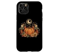 Retro Vintage Pumpkin Spice Tis The Season Equinox Moon Custodia per iPhone 11 Pro