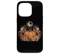 Retro Vintage Pumpkin Spice Tis The Season Equinox Moon Custodia per iPhone 13 Pro