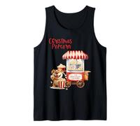 Retro Vintage Snack Natale Popcorn Party Canotta