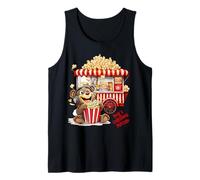 Retro Vintage Snack Natale Popcorn Party Canotta