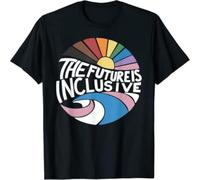 Retro Vintage The Future Is Inclusive LGBT Gay Rights Pride T-Shirt