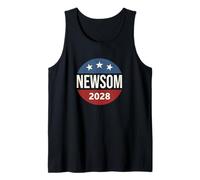 Retro Vintage Vote Button Gavin Newsom 2028 President Canotta