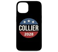 Retro Vintage Vote Button Rep President Nicole Collier 2028 Custodia per iPhone 13