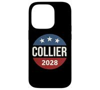 Retro Vintage Vote Button Rep President Nicole Collier 2028 Custodia per iPhone 14 Pro