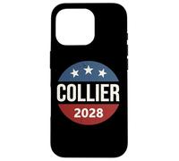 Retro Vintage Vote Button Rep President Nicole Collier 2028 Custodia per iPhone 16 Pro