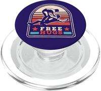 Retro Vintage Wrestling Takedown Difesa Gratis Abbracci Wrestler PopSockets PopGrip per MagSafe