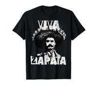 Retro Viva Zapata abolisce la protesta contro il ghiaccio Mexican Art No Kings Maglietta