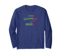 Retro VU Meter Vintage Hi-Fi Audio Stereo Music Sound Maglia a Manica