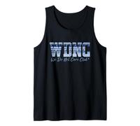 Retro WDNC Club | We Do Not Care, Denim Jeans Style Graphic Canotta
