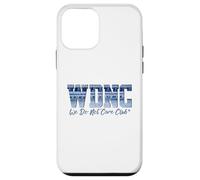 Retro WDNC Club | We Do Not Care, Denim Jeans Style Graphic Custodia per iPhone 12 mini