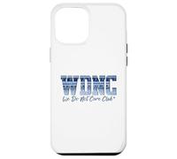 Retro WDNC Club | We Do Not Care, Denim Jeans Style Graphic Custodia per iPhone 12 Pro Max