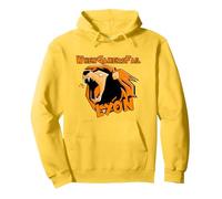 Retro WhenGamersFail Lyon Gaming for Kids, Women And Men Felpa con Cappuccio, Unisex per Adulti, Limone, M